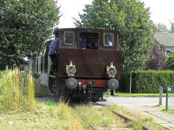 De Stoomtrein bij 't Langeweegje