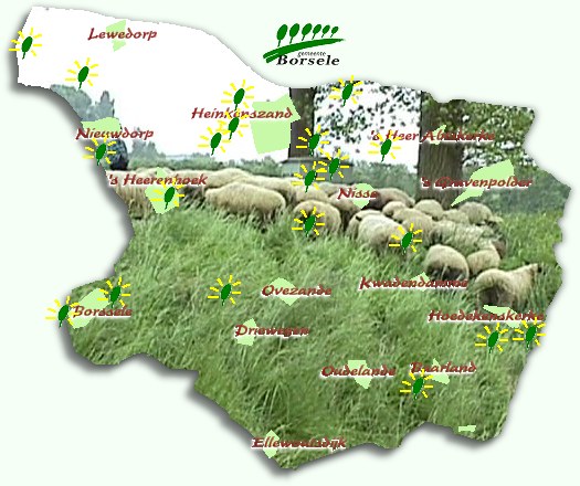 Gemeente Borsele dorpen en fotogenieke plaatsen