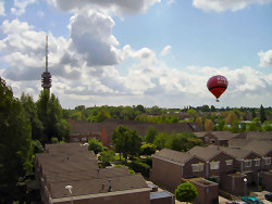 De ballon was ook boven Goes te zien