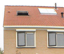 Huis met zonneboiler